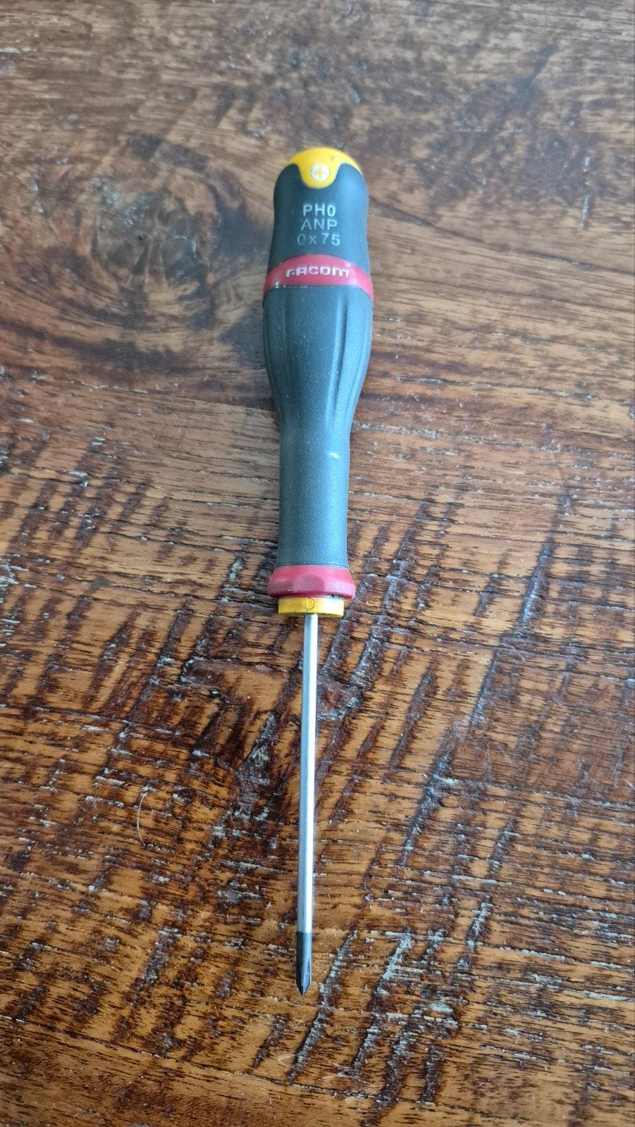 Facom schroevendraaier PH0 ANP 0x75, Ophalen of Verzenden, Gebruikt, Schroevendraaier, Facom