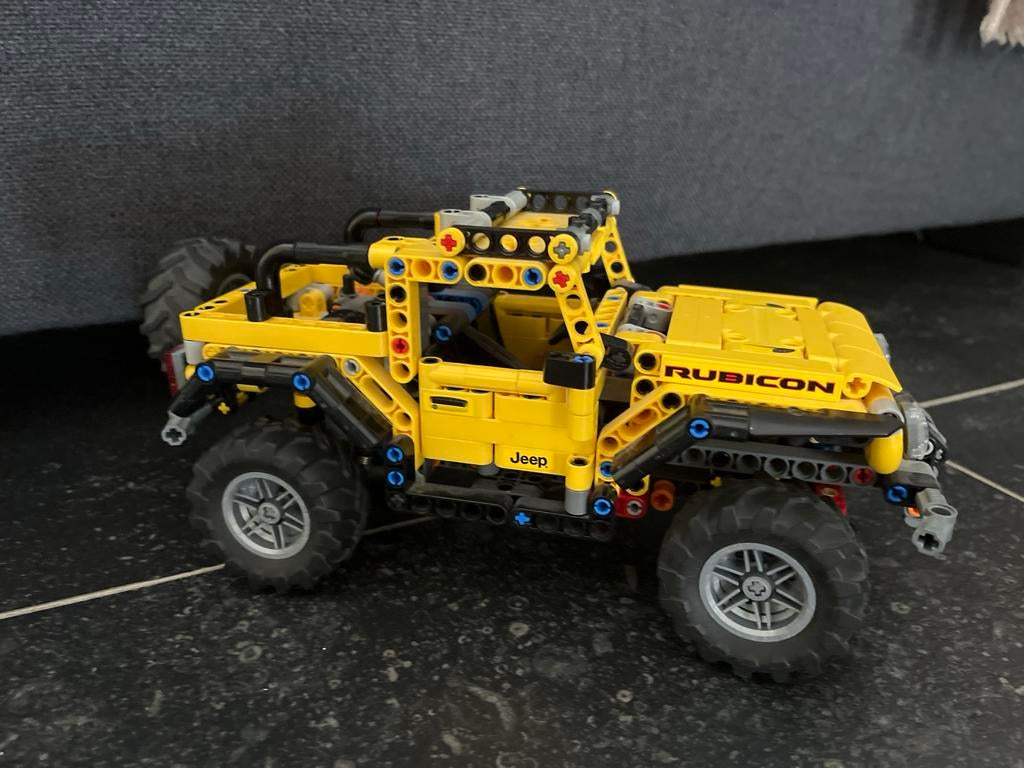 Lego Technic Jeep Wrangler Rubicon 42122, Ophalen of Verzenden, Zo goed als nieuw, Overige merken