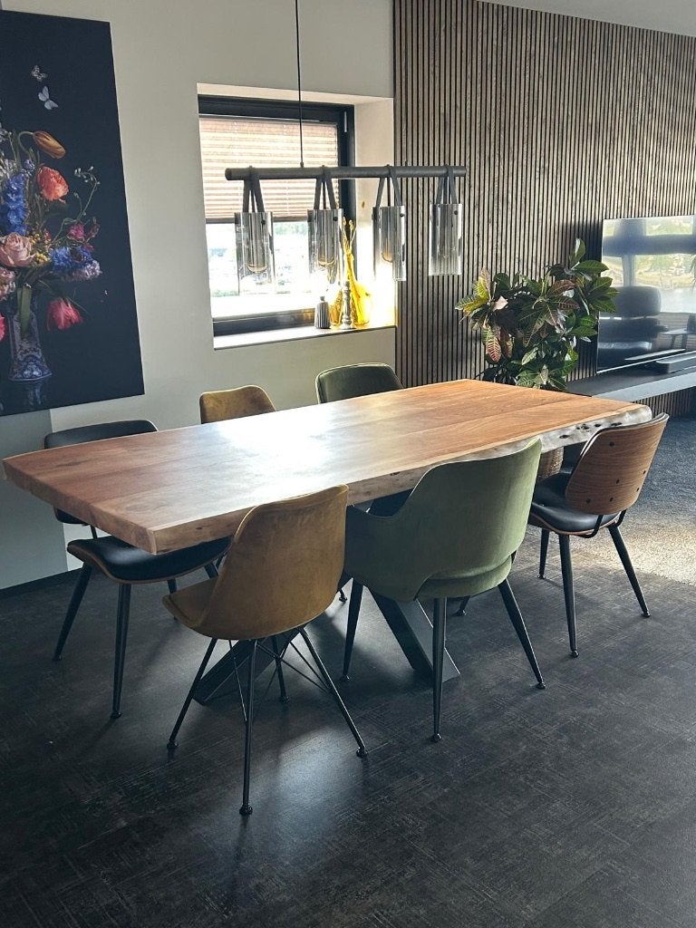 Eethoek, Huis en Inrichting, Tafels | Eettafels, Gebruikt, 200 cm of meer, 50 tot 100 cm, Vijf personen of meer