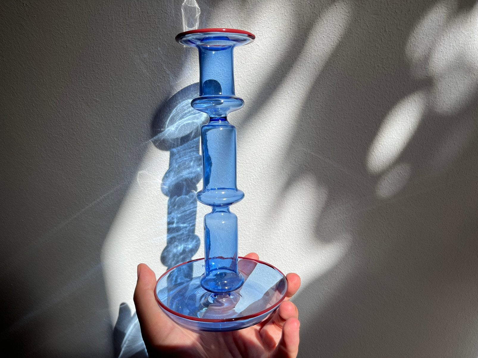 Nieuw HAY FLARE kandelaar blauw, Ophalen of Verzenden, Nieuw