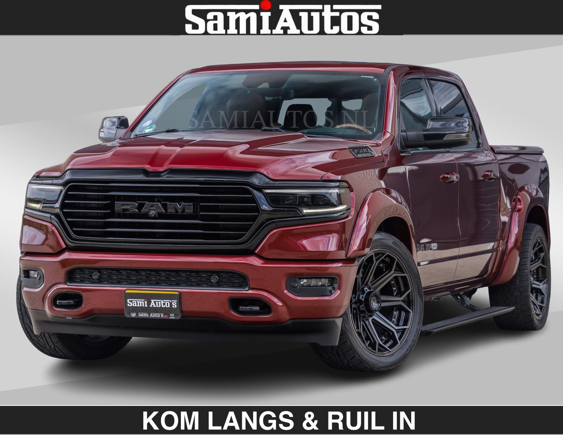 Dodge Ram LONGHORN | WIDE BODY | 5.7 V8 | BREDE WIELEN | BOM, Auto's, Automaat, Dealer onderhouden, 5654 cc, Met garantie (alle)