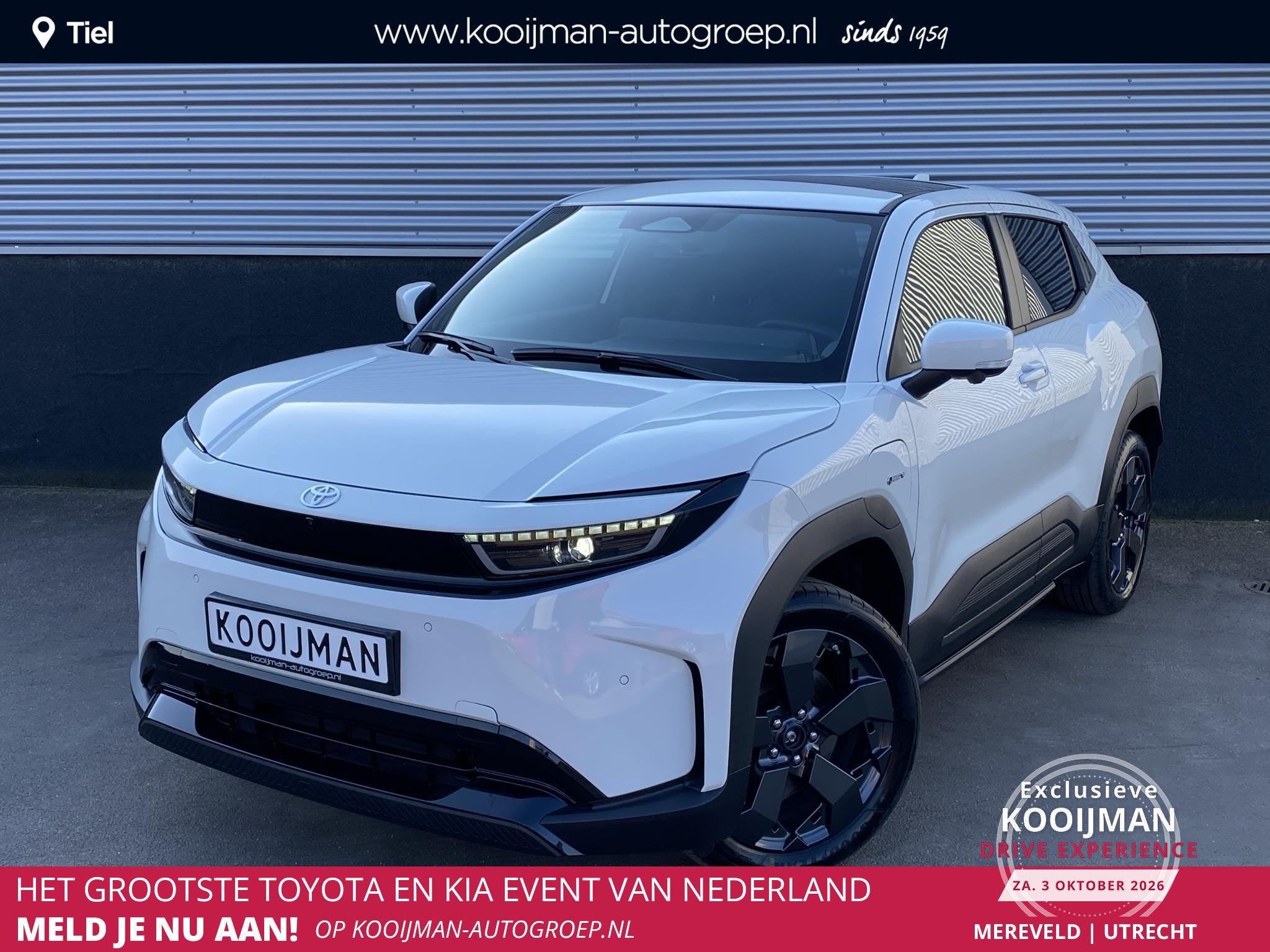 Toyota Urban Cruiser Executive 61 kWh Nieuw! uit voorraad le, Auto's, Wit, 360 min, Urban Cruiser, SUV of Terreinwagen