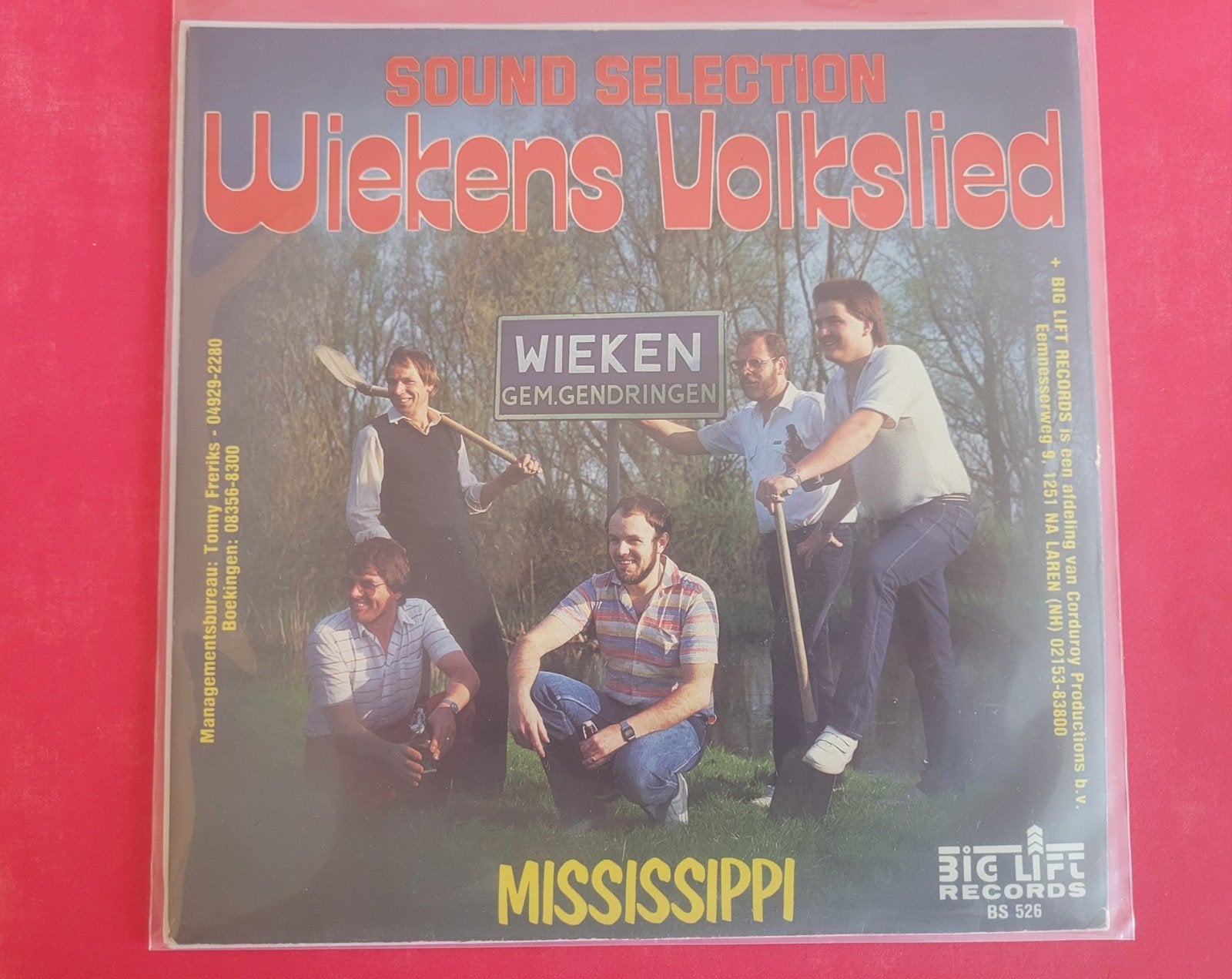 Sound Selection - Mississippi - Wiekens Volkslied, Ophalen, Zo goed als nieuw, Overige formaten, Levenslied of Smartlap
