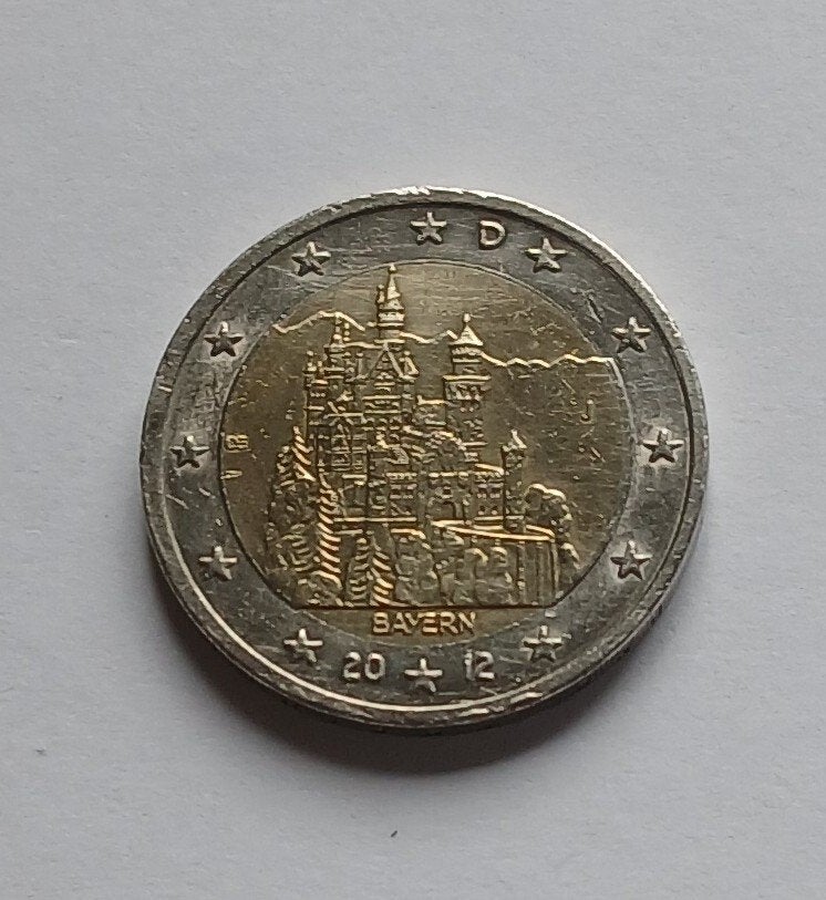 Duitsland: bijzondere 2 euromunt Bayern, Postzegels en Munten, Munten | Europa | Euromunten, Ophalen of Verzenden, Duitsland, 2 euro