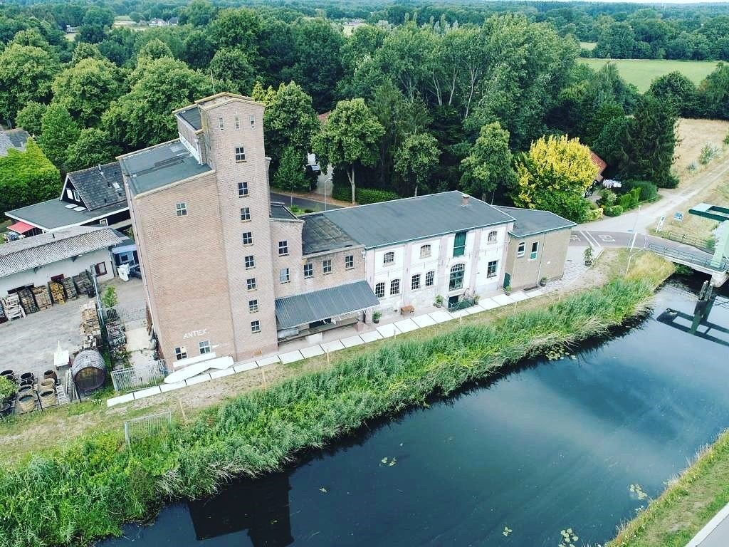 Antieke Grammofoon met Hoorn - Decoratief Pronkstuk, Ophalen