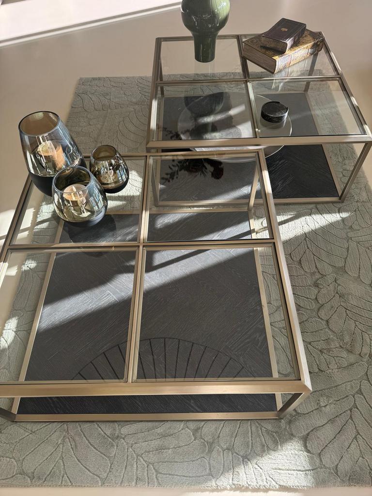 Mooie Riviera Maison salontafels, Huis en Inrichting, Tafels | Salontafels, Ophalen, 50 tot 100 cm, Vierkant, 50 tot 100 cm