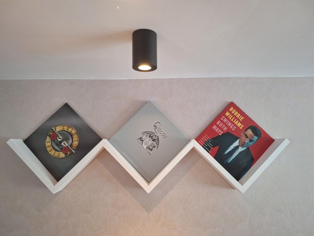 Wandplank speciaal voor LP's - Modern design, Ophalen of Verzenden