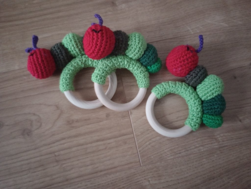 Rammelaar Rupsje nooit genoeg, Ophalen of Verzenden, Nieuw, Kraamcadeau
