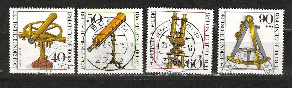 BRD 1090-1093, Ophalen of Verzenden, BRD, Gestempeld