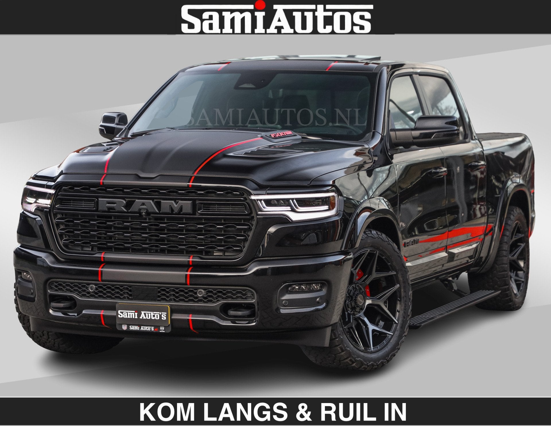 Dodge Ram LIMITED 2027 5.7 V8 HEMI | MAXIMAAL UITGERUST | DU, Automaat, Dealer onderhouden, 5654 cc, Met garantie (alle)
