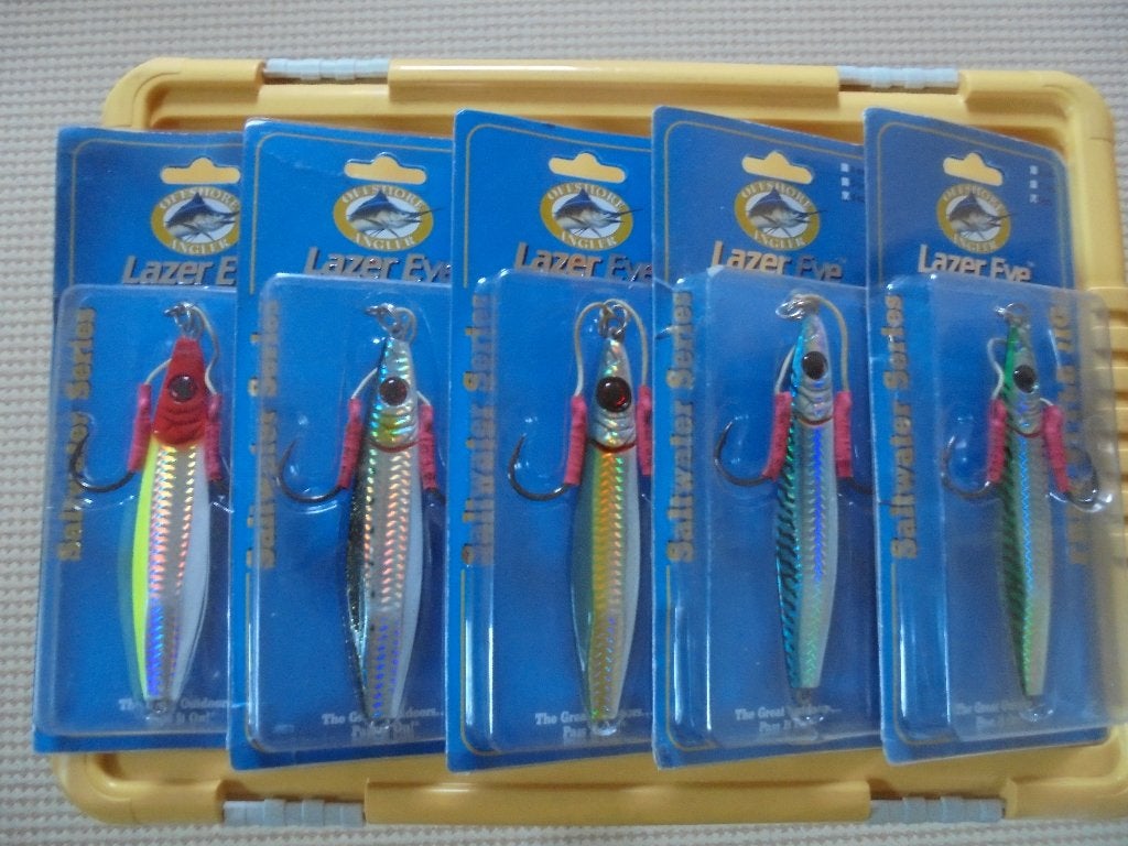 Offshore Angler Freestyle Butterfly Jig Lazer Eye Big Game., Watersport en Boten, Ophalen of Verzenden, Nieuw, Overige typen