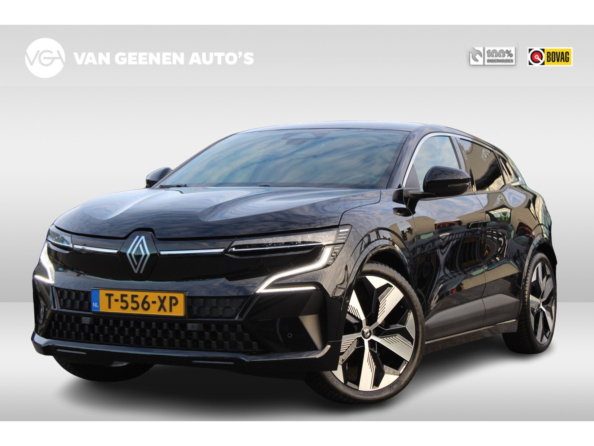 Renault Mégane E-Tech EV60 Optimum Charge Techno | Originee, Leder en Stof, Zwart, 900 kg, Te koop