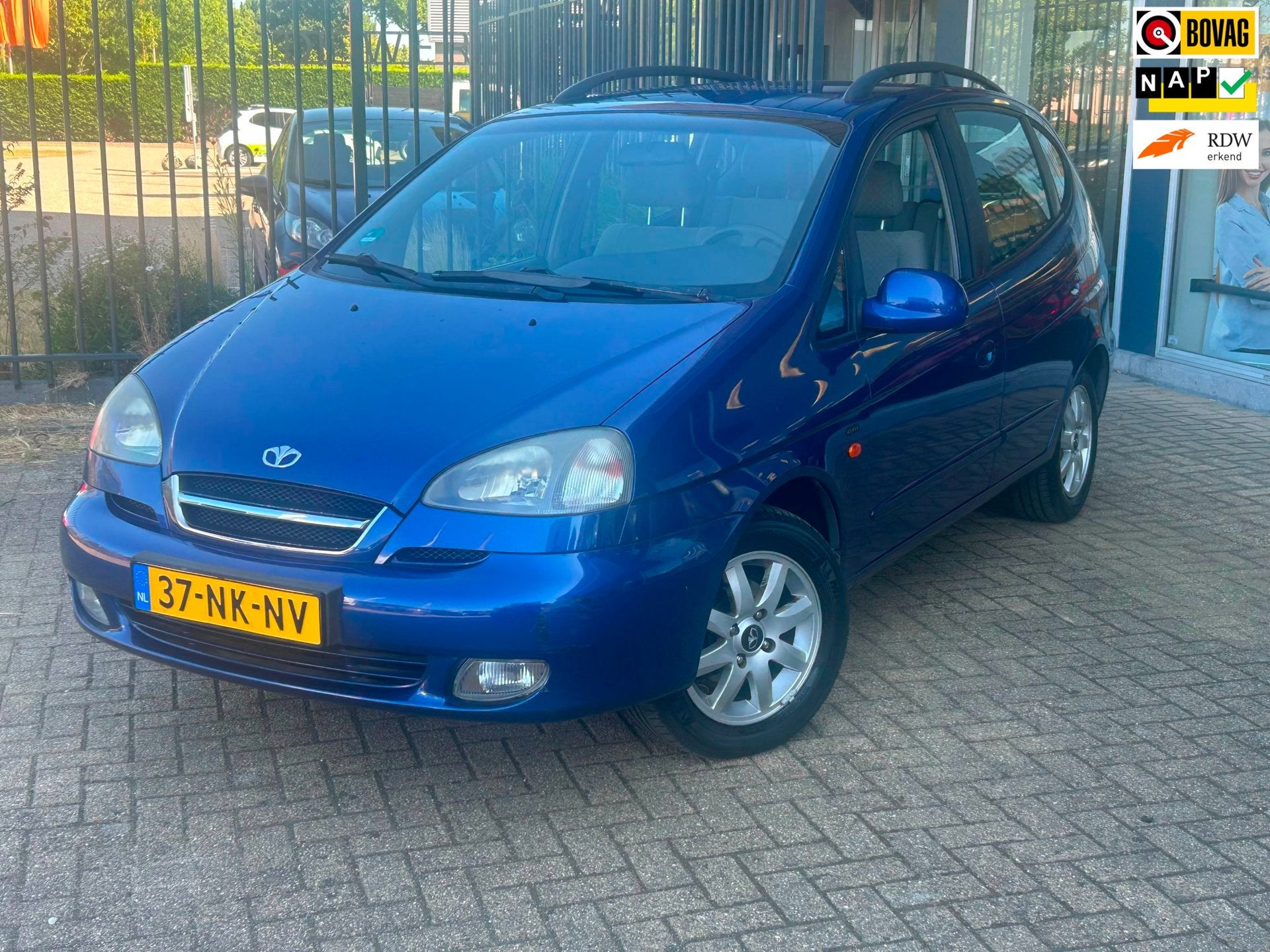 Daewoo Tacuma 2.0 Class|2E EIG|AUTOMAAT|NAP|AIRCO|APK09-2027, Auto's, Daewoo, Bedrijf, Te koop, Tacuma, ABS, Airbags, Airconditioning