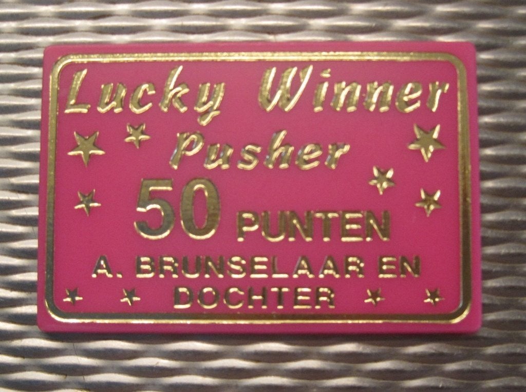 KERMIS PUSHER PENNING, Verzenden, Overige materialen, Nederland