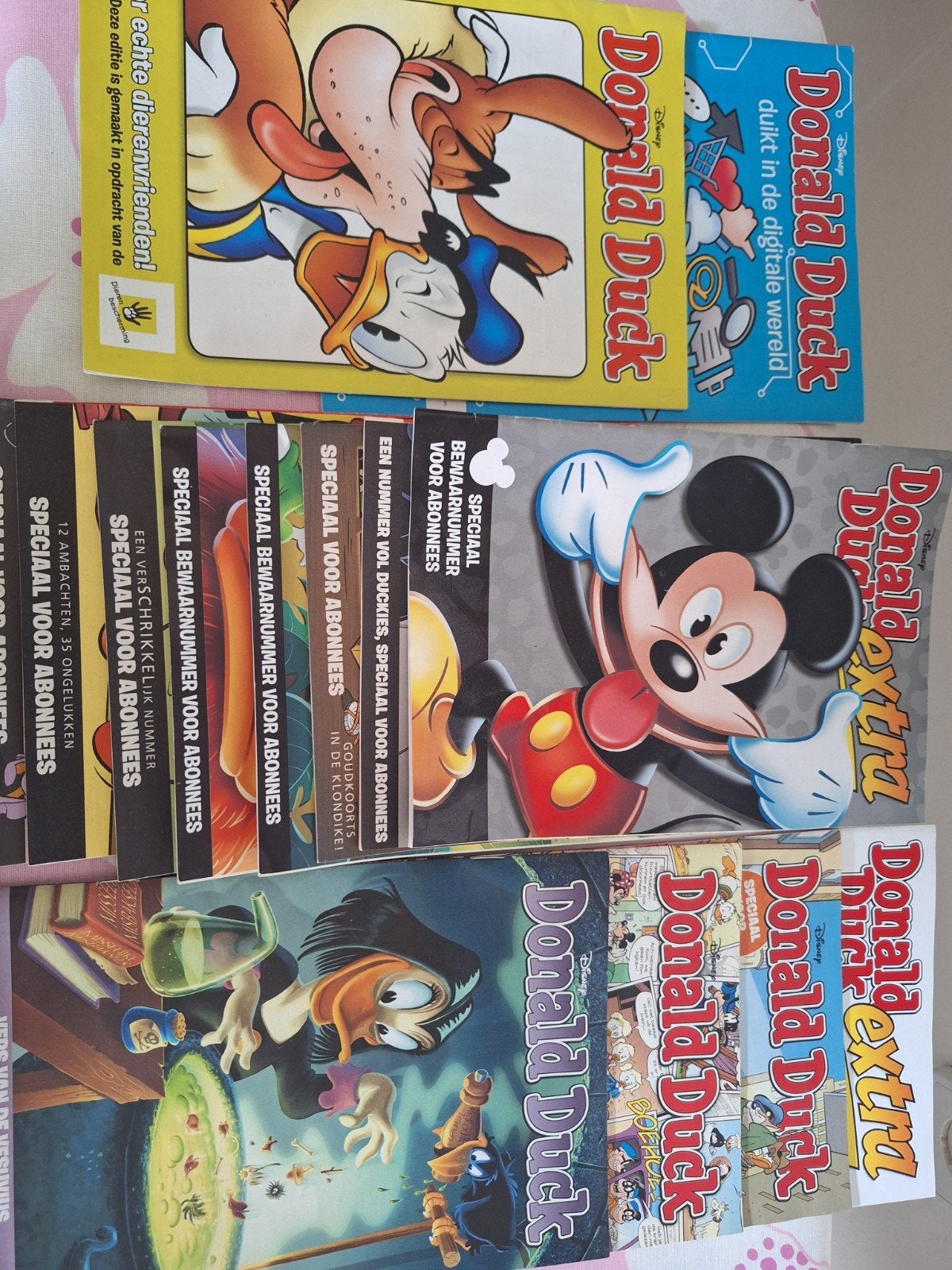 Donald Duck 14x, Meerdere stripboeken, Ophalen of Verzenden, Gelezen