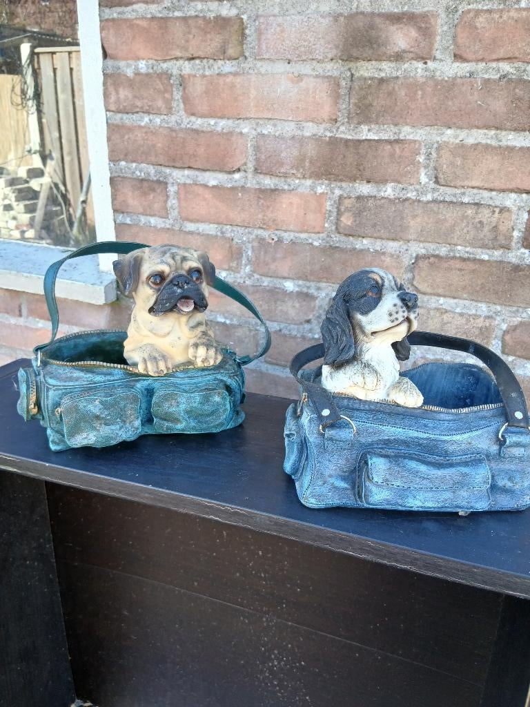Honden beeldjes, Ophalen, Zo goed als nieuw, Dier