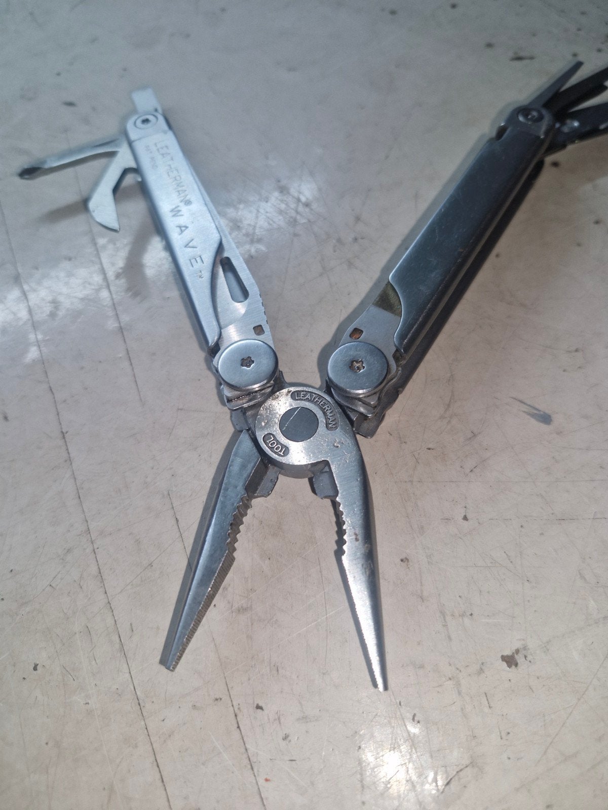 Leatherman Wave Multitool - Zo goed als nieuw, Ophalen of Verzenden, Zo goed als nieuw, Multitool, Overige merken