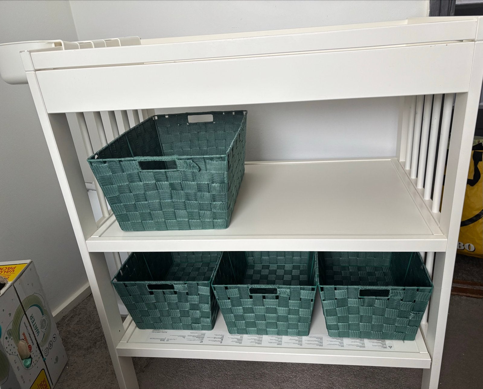 IKEA Commode met mandjes en bakjes, Ophalen, Gebruikt, 50 tot 70 cm, 75 tot 100 cm