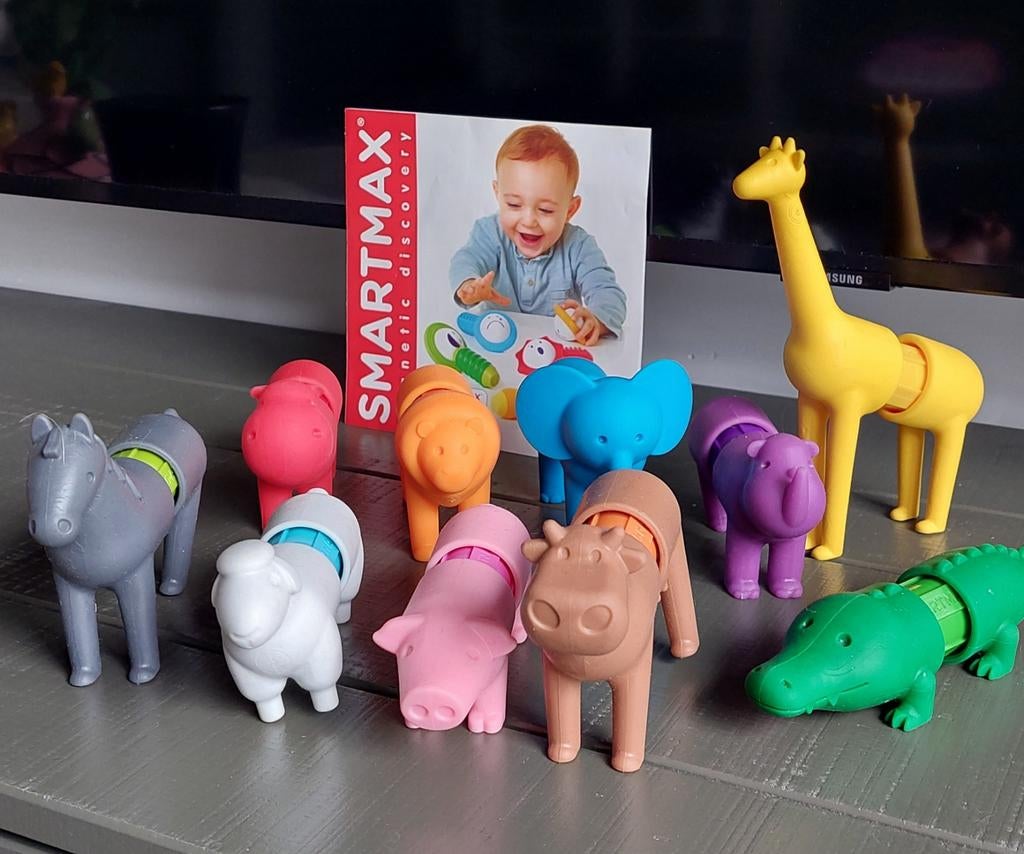 Smartmax  12 dieren, Ophalen of Verzenden, Zo goed als nieuw, Bouwen