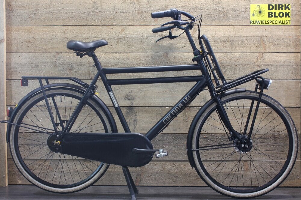 Cortina U4 ND7 H61 ZEER NET Jet Black Matt + 6 mnd garantie, Fietsen en Brommers, Niet ingevuld, Gebruikt, Niet ingevuld, Niet ingevuld