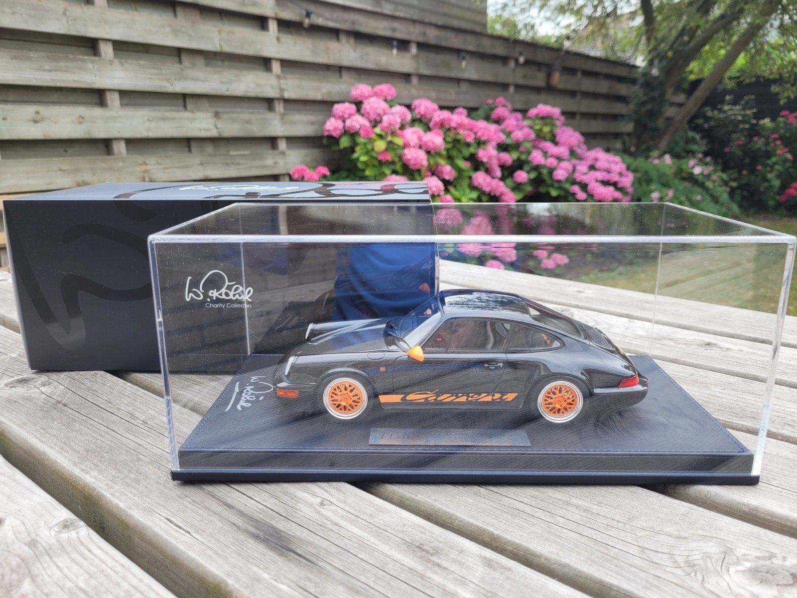 Porsche 964 RS 'Walter Röhrl' origin. handtekening Car.tima, Ophalen of Verzenden, Nieuw, Overige merken