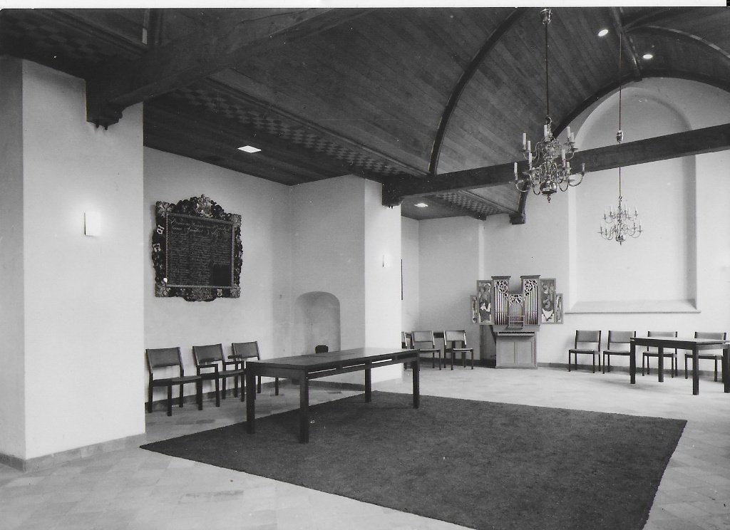 Pa561 oude ansichtkaart st Joris kerk Amersfoort gerfkamer, Ophalen of Verzenden, 1960 tot 1980, Gelopen, Utrecht