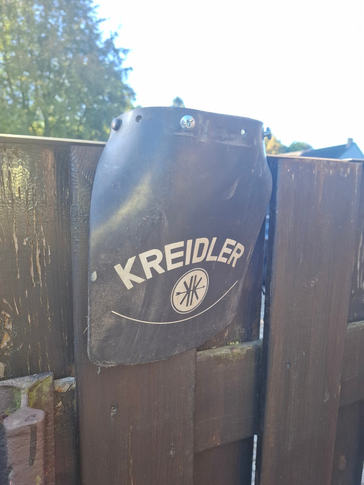spatlap met bevestigings beugel en uitlaatstuk, Ophalen of Verzenden, Gebruikt, Overige merken