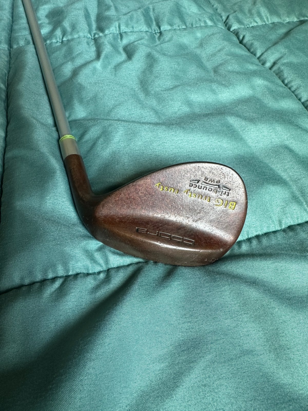 Cobra king big trusty rusty wedge 55 graden, Ophalen of Verzenden, Zo goed als nieuw, Club
