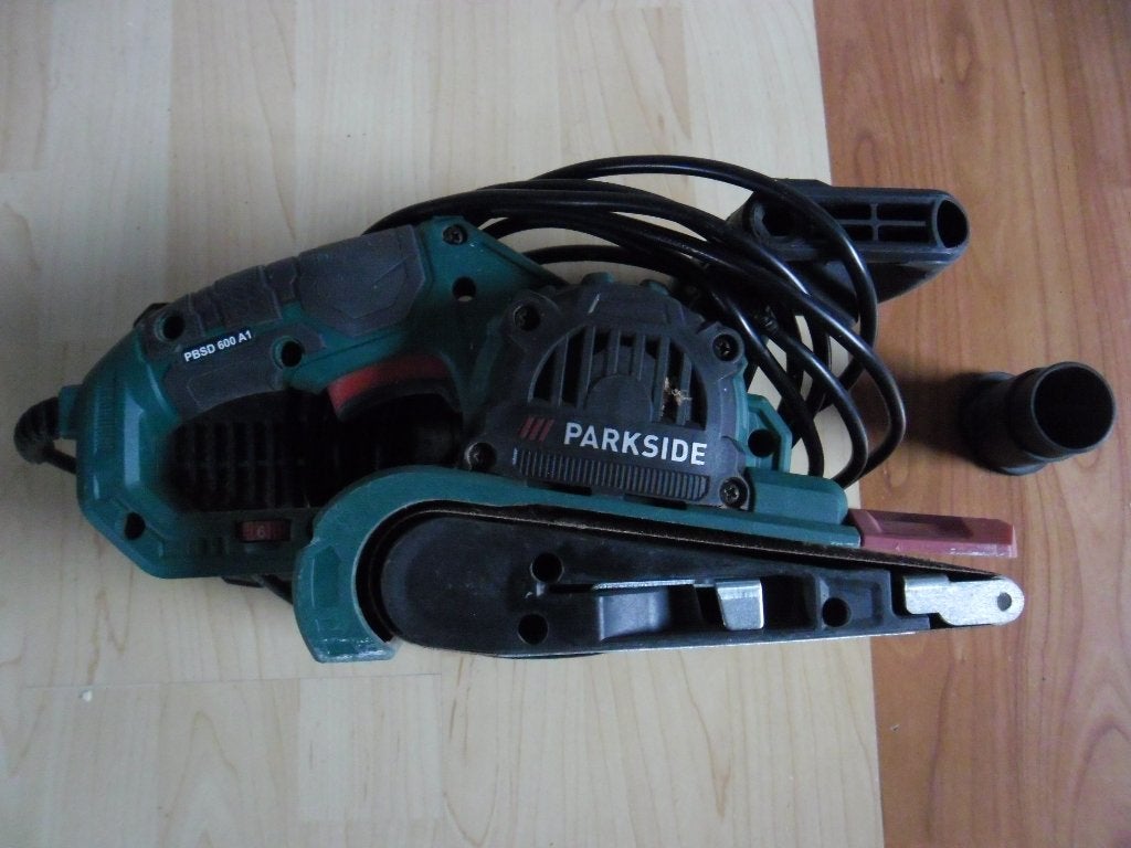 Bandschuur machine, Ophalen of Verzenden, Gebruikt, 1200 watt of meer, Bandschuurmachine