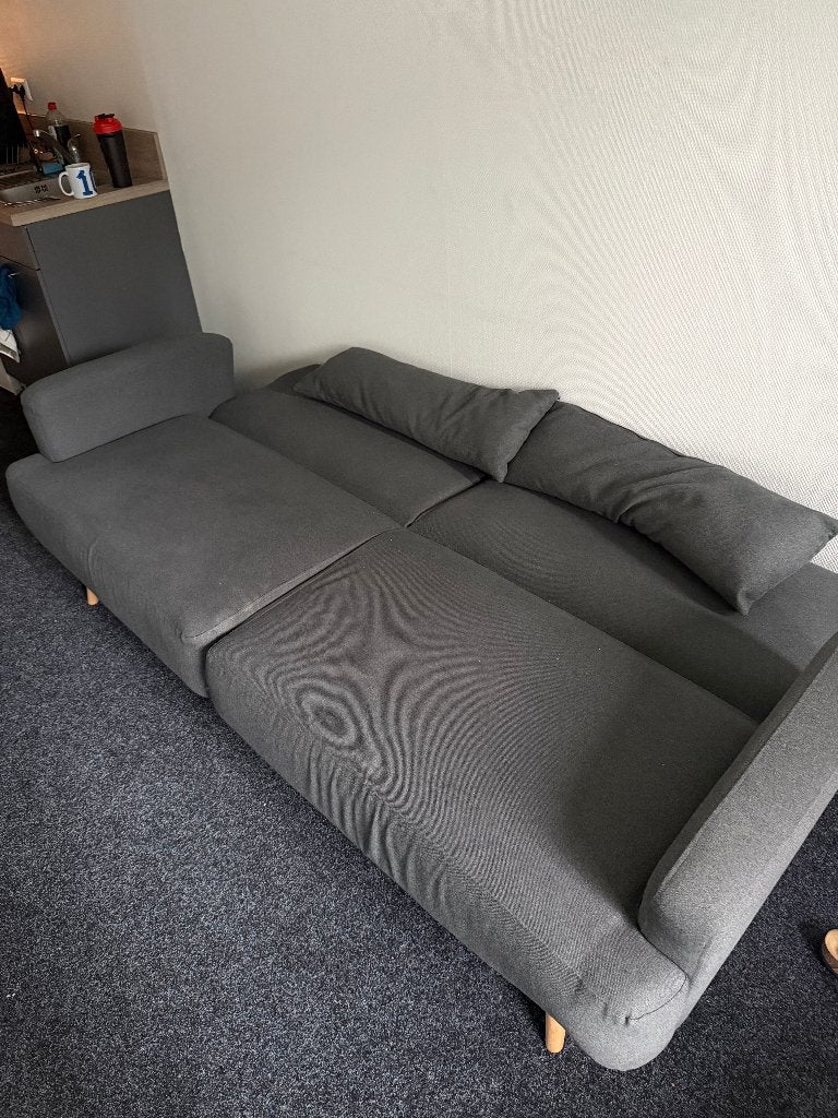 Maisons du Monde ELVIS Sofa Bed (€400+ New) – €125, Ophalen, Overige materialen, Gebruikt, 100 tot 125 cm