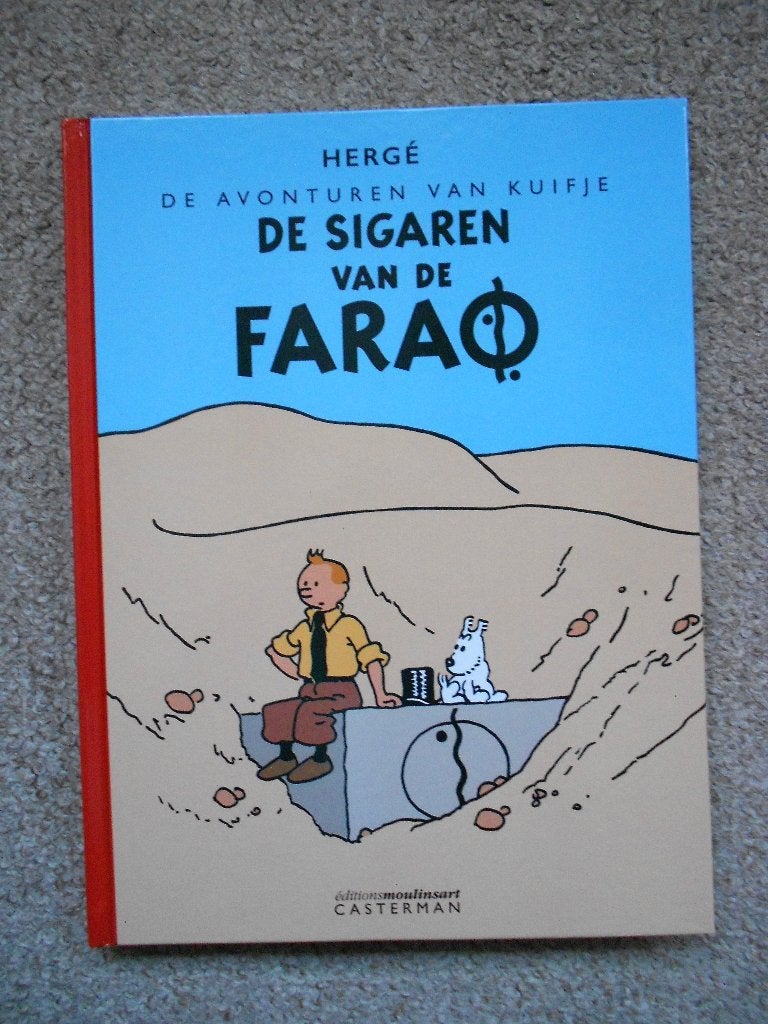 Kuifje - De Sigaren van de Farao - in kleur - hardcover 2022, Boeken, Stripboeken, Eén stripboek, Nieuw, Ophalen of Verzenden