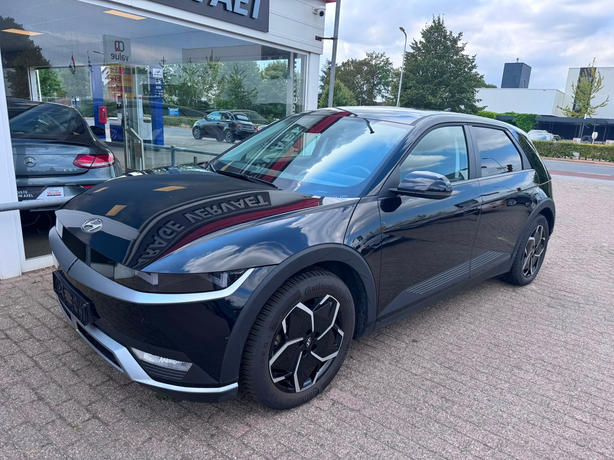 Hyundai IONIQ 5 Core 77.4 kWh, Auto's, Automaat, 228 pk, Gebruikt, Zwart