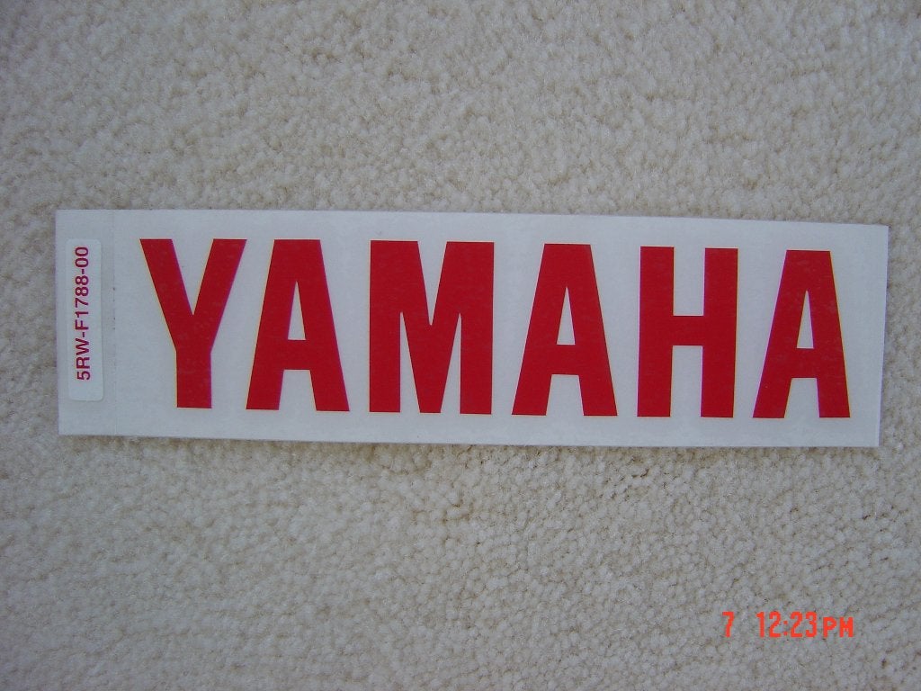 Yamaha stickers embleem logo motor sticker, Ophalen of Verzenden