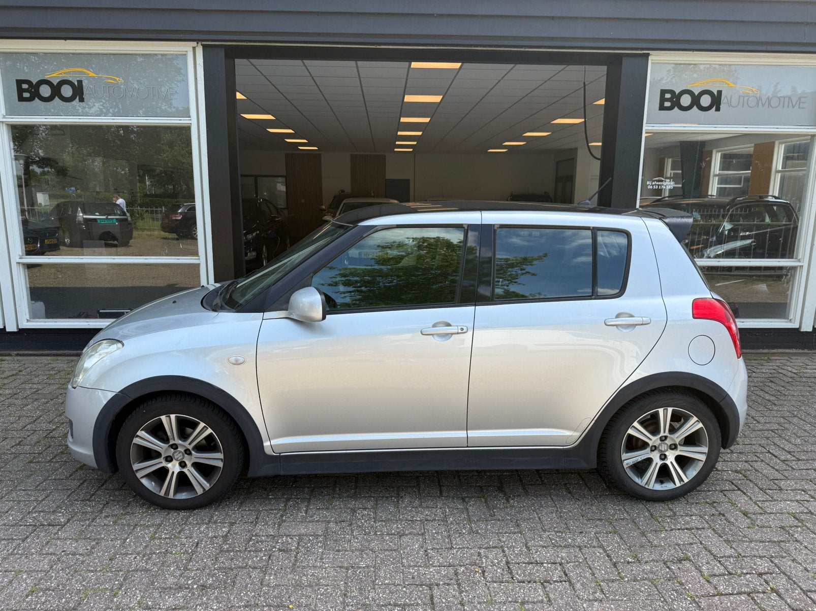 Suzuki Swift 1.3 5DRS Airco, Auto's, Voorwielaandrijving, Stof, 40 €/maand, Zwart