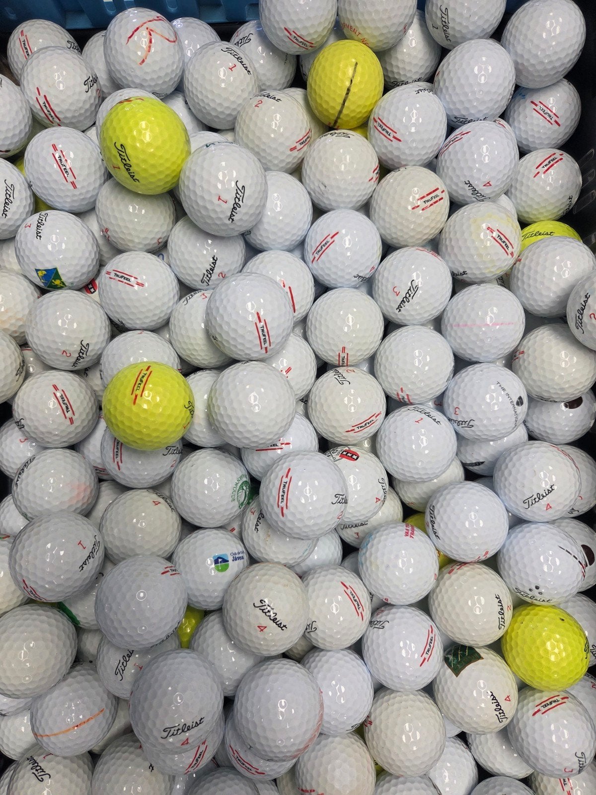 4000 Titleist trufeel golfballen A kwaliteit, Ophalen of Verzenden, Zo goed als nieuw, Bal(len), Overige merken