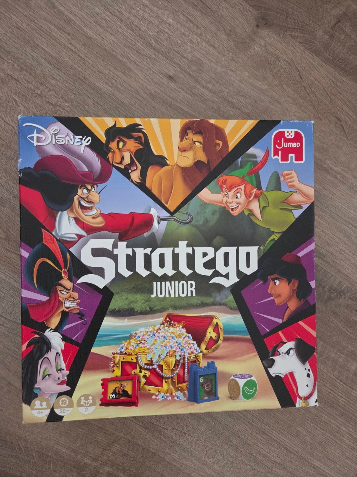 Stratego Junior Disney editie l, Een of twee spelers, Ophalen, Gebruikt, Jumbo