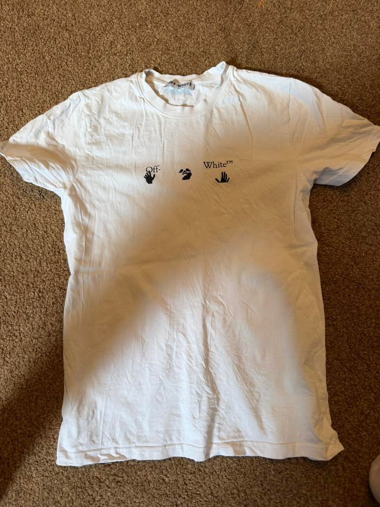 Off-White shirt, Ophalen of Verzenden, Zo goed als nieuw, Maat 46 (S) of kleiner, Wit