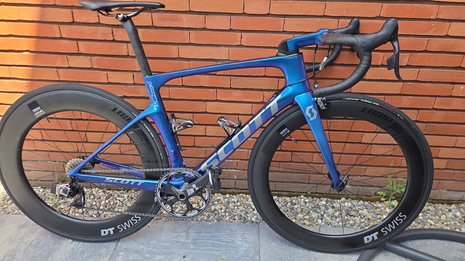 Scott Foil maat 52 cm full-carbon, 28 inch, Carbon, Velgrem, 49 tot 53 cm