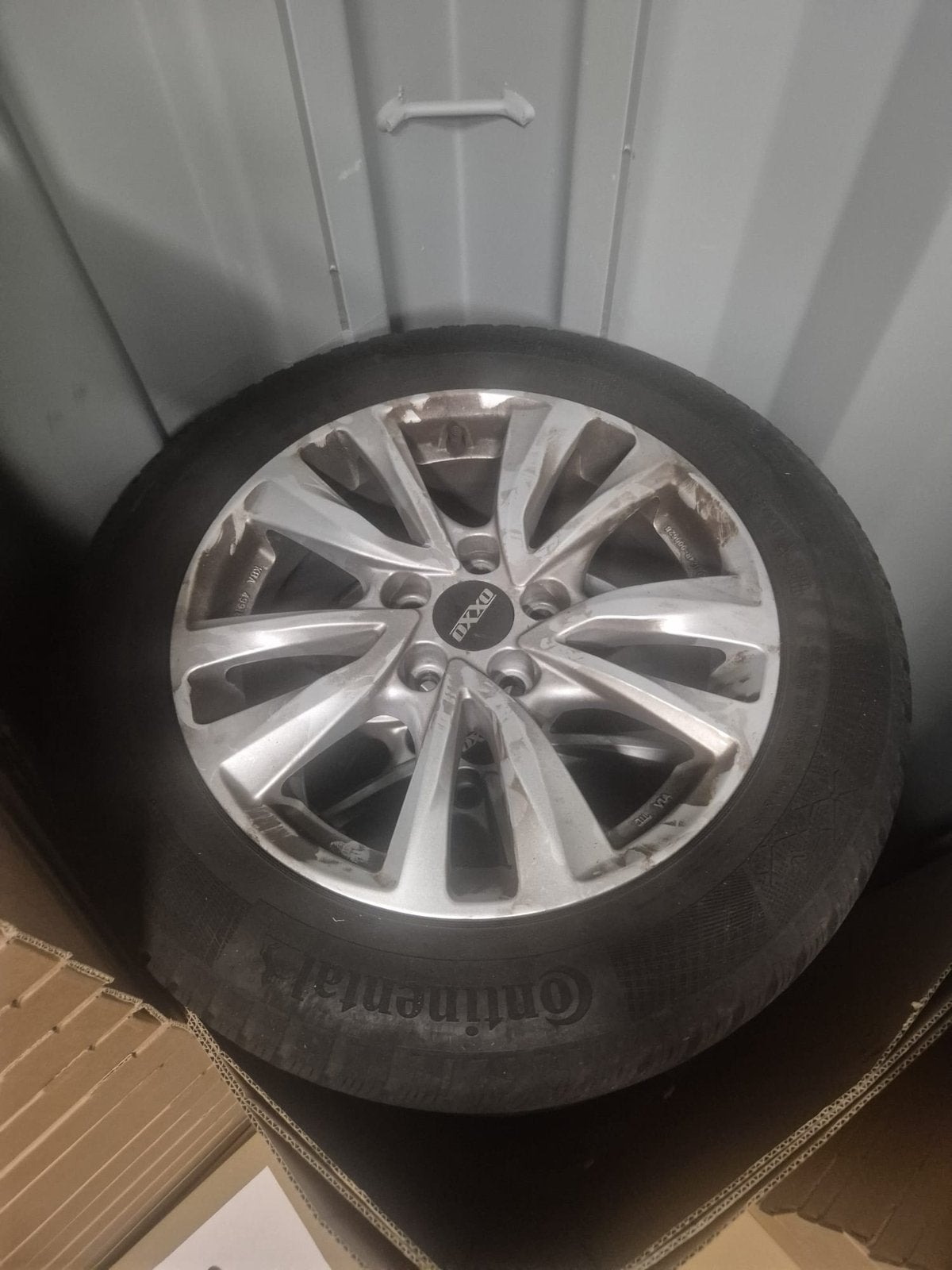 winterbanden  voor Ford C-Max – Continental 215/55 R16, Auto-onderdelen, Ophalen, 215 mm, 16 inch, Banden en Velgen
