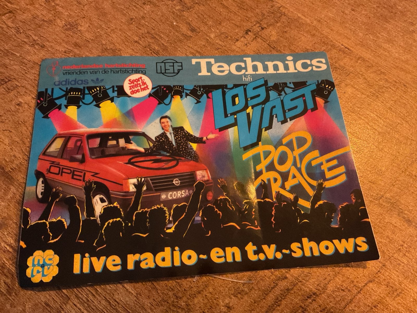 Los Vast Pop Race - Live Radio- en T.V.-Shows (Vinyl), Verzamelen, Ophalen of Verzenden