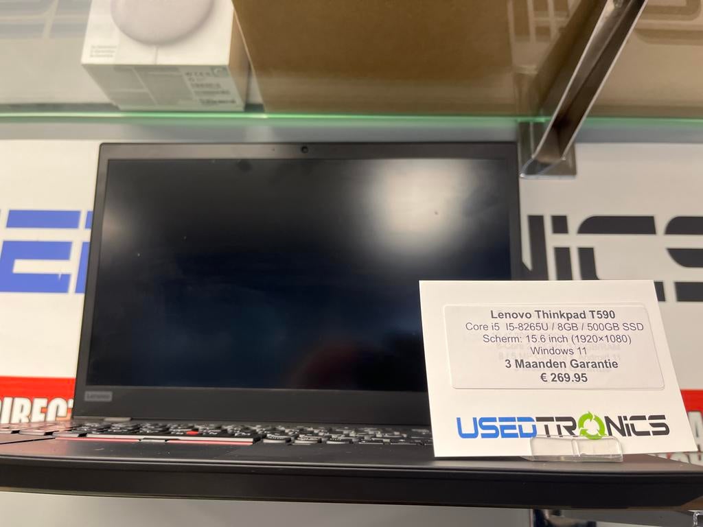Lenovo Thinkpad T590 i5-8265U 8GB 500GB SSD Windows 11, 2 tot 3 Ghz, 8 GB, Ophalen of Verzenden, Zo goed als nieuw