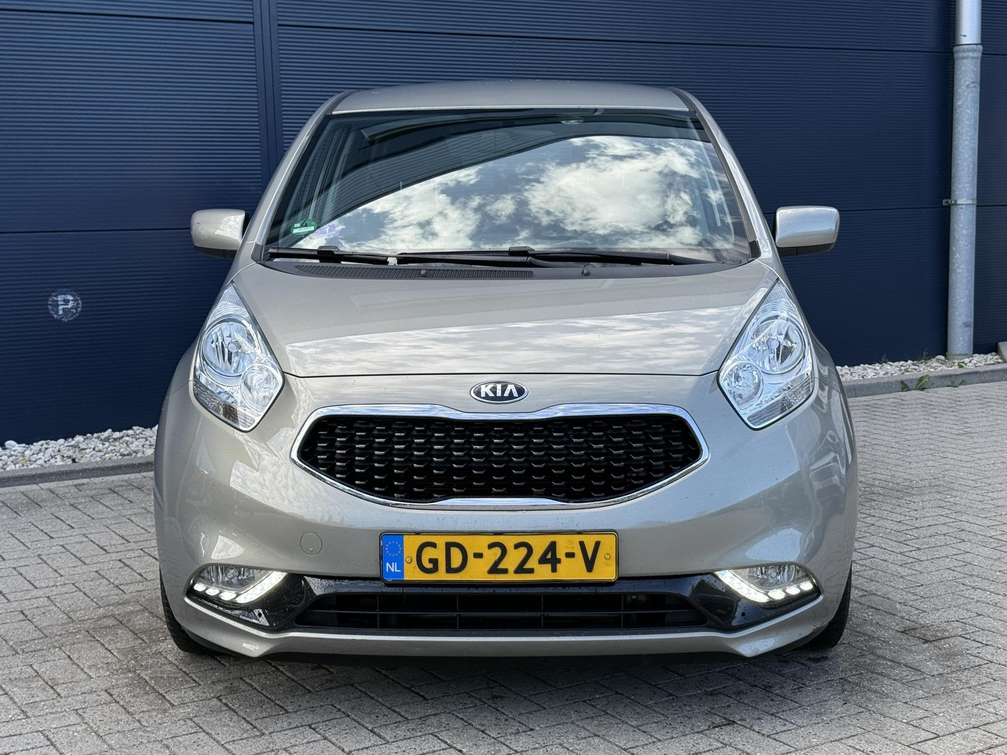 Kia Venga 1.6 CVVT First Edition | Navigatie | Climate Contr, Auto's, Euro 5, 1591 cc, 4 cilinders, Leder en Stof