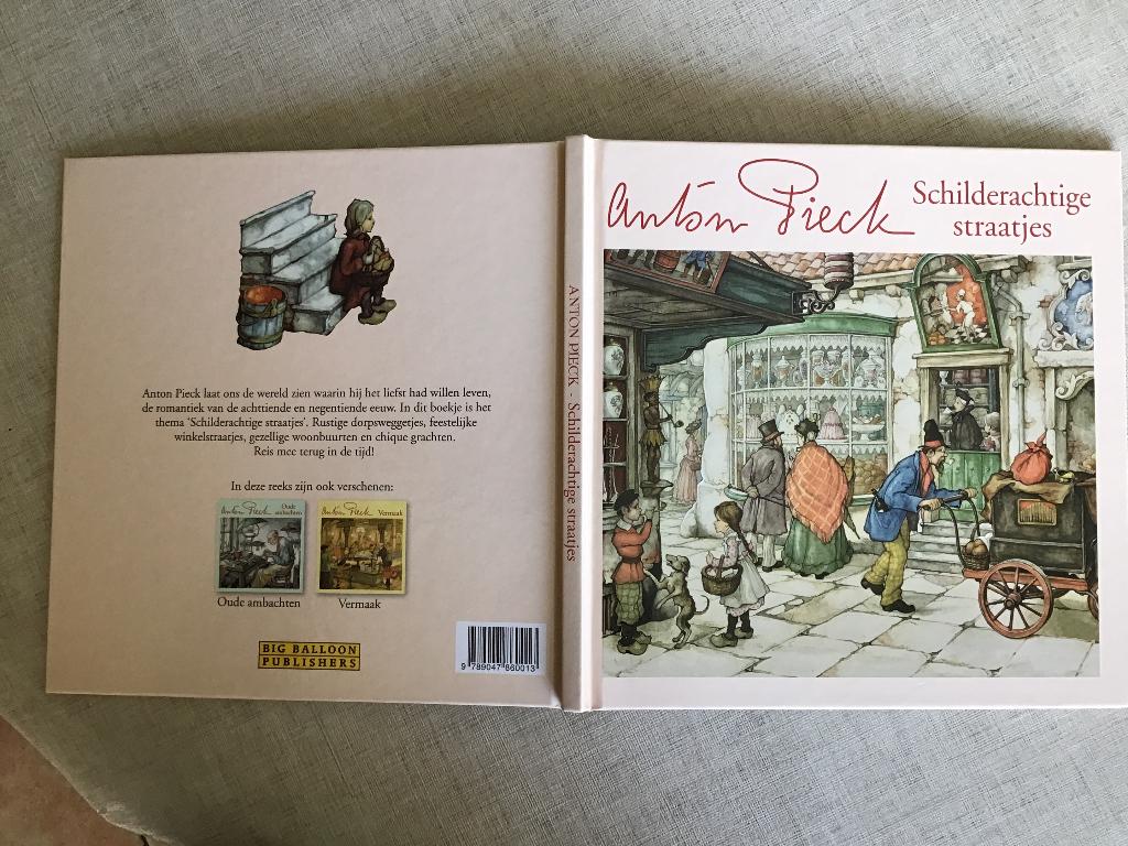 3-delige uitgave van Anton Pieck, Ophalen of Verzenden, Zo goed als nieuw, Schilder- en Tekenkunst