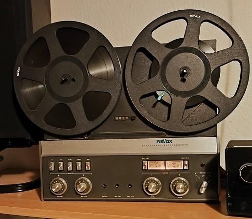 Revox Bandrecorder, Audio, Tv en Foto, Bandrecorders, Ophalen, Bandrecorder, Met banden