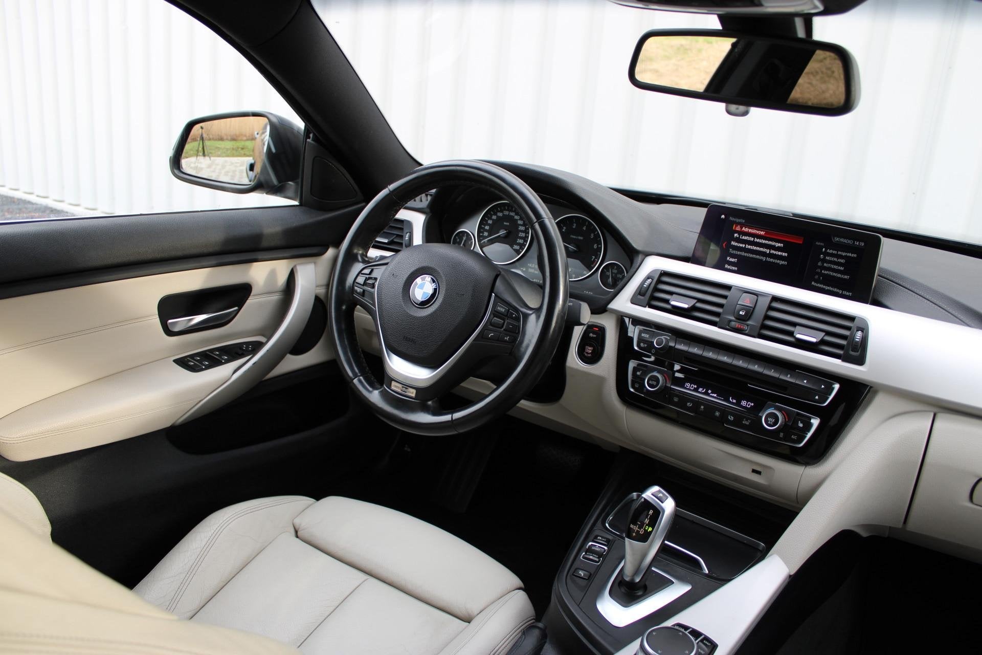 BMW 4-serie Gran Coupé 418i High Executive | Incl. 12 maand, Auto's, 136 pk, Gebruikt, Euro 6, Blauw