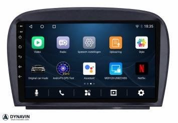 Carplay Dynavin navigatie mercedes SL 2006 android 16 Bose