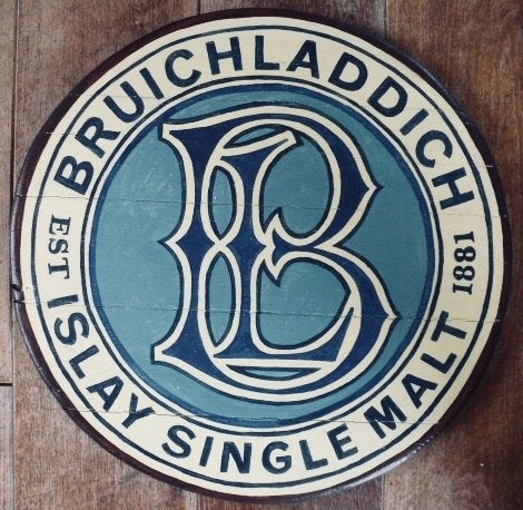 Handgeschilderd pubbord/Schotse whisky/Bruichladdich/whiskey, Reclamebord, Nieuw, Ophalen of Verzenden, B6