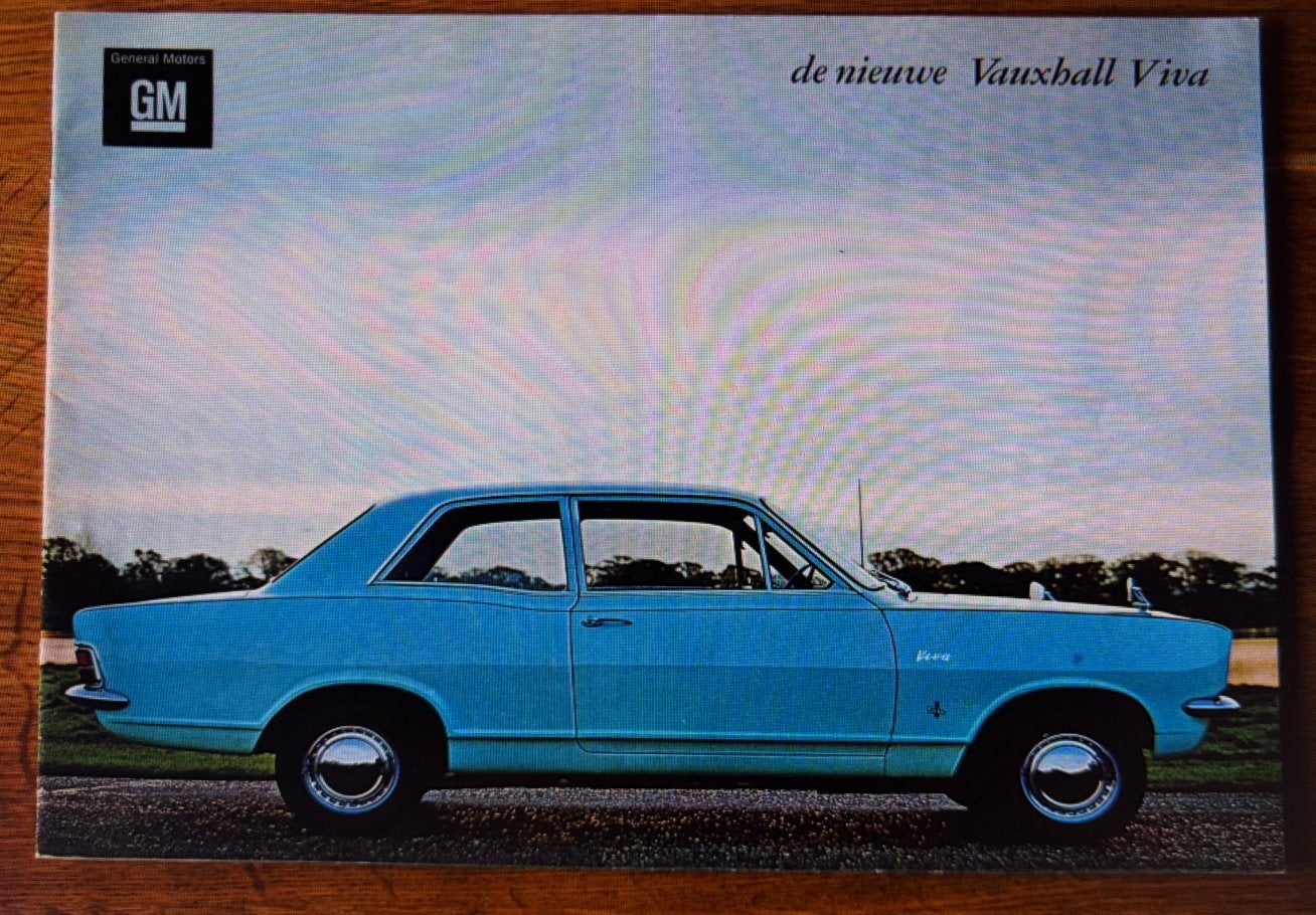 Vauxhall Viva brochure, Ophalen of Verzenden, Zo goed als nieuw, Overige merken