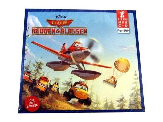 Planes Redden en Blussen Disney Lees mee cd met boekje 14x13
