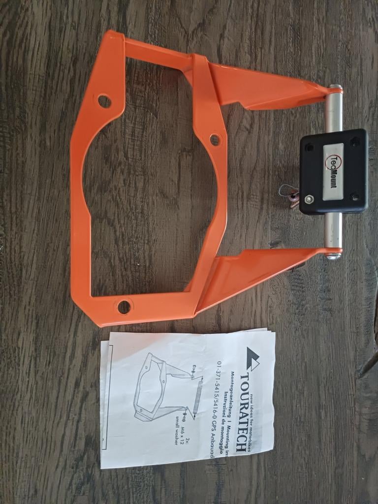 Touratech GPS Anbauadapter / Houder voor ktm 1090., Ophalen of Verzenden, Zo goed als nieuw